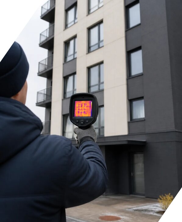 Тепловизионное обследование зданий в Урае от 5211 р. | ЭкспертизаРоссия