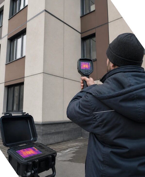 Тепловизионное обследование зданий и сооружений в Урае